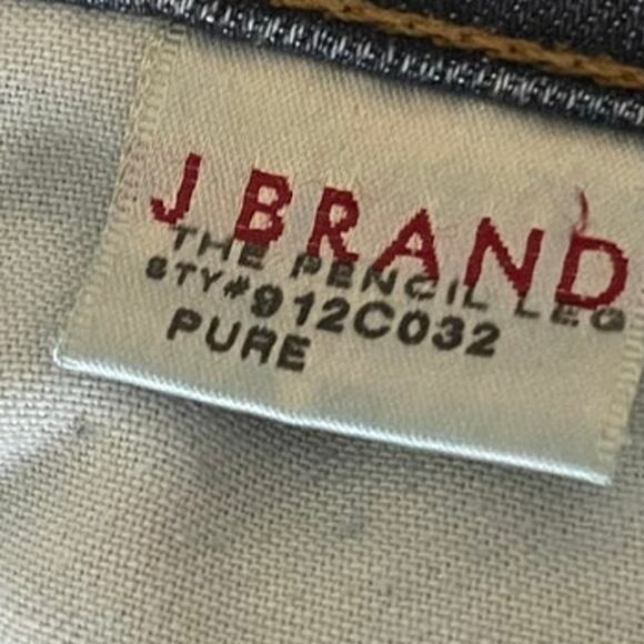 J Brand  Womens The Pencil Leg Jeans Size 27 Skinny Denim Low‎ Rise - Picture 5 of 8